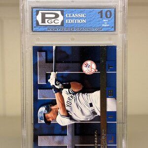 1997 Donruss #415 DEREK JETER HOF New York Yankees PGC 10 GEM MINT Graded